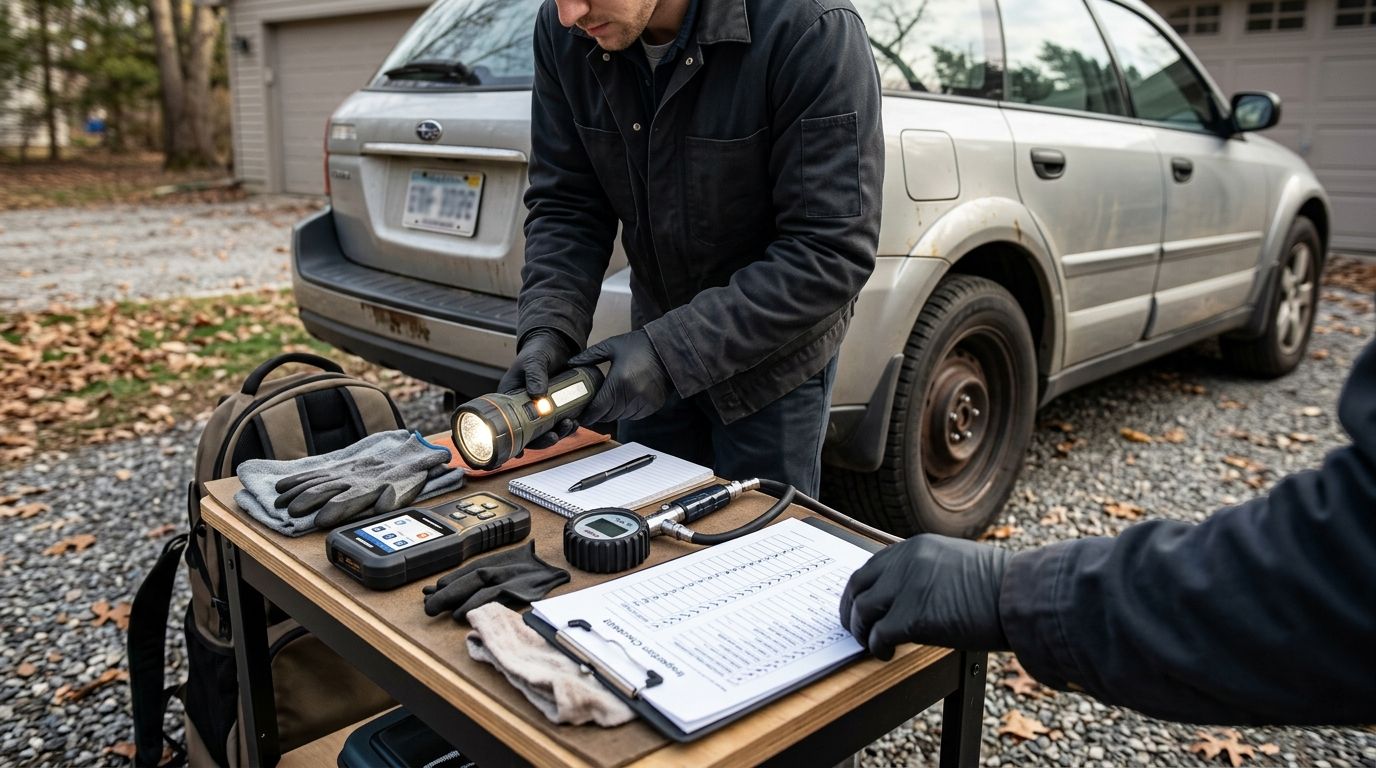 Przygotowanie: Zanim wyruszysz na oględziny